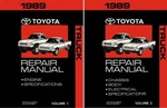 1989 Toyota Truck Shop Service Repair Manual. Fixed Price $164.00.