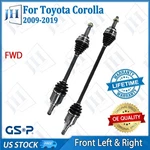 Oem Front Right Left Cv Axles For 2009-2019 Toyota Corolla 1.8L Matrix Fwd. Fixed Price $170.39.