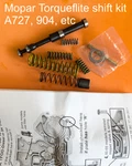 Mopar: A727 A904 Torqueflite Shift Improver Kit Dodge Plymouth No Trans Removal!. Fixed Price $56.69.