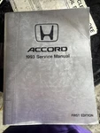 1993 Honda Accord Service Manual First Edition Dx Lx Ex (paper Back) 61SM405. Fixed Price $39.00.