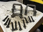 1990-1993 Eagle Talon 4G63T 6-BOLT Block Crankshaft Carrier Brackets Bolts U3. Fixed Price $56.24.
