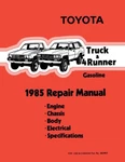 1985 Toyota 4-RUNNER Shop Service Repair Manual Book Engine Drivetrain Oem. Fixed Price $112.99.