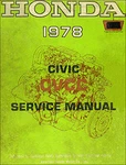 1978 Honda Civic Cvcc Shop Manual Original Repair Service Book Oem. Fixed Price $46.95.