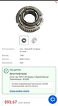 Gear Main Shaft BE8Z-7100-FA Ford. Fixed Price $70.00.