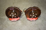 Subaru Impreza Wrx Sti Front 4 Pot Brake Calipers With Hubs, Rotors Oem Jdm Use. Fixed Price $695.00.
