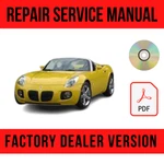 Pontiac Solstice 2006-2009 Factory Repair Manual. Fixed Price $13.49.
