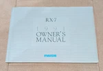 1991 Mazda RX-7 Owner Operator Manual User Guide 8A59 Original Leather Case. Fixed Price $99.00.