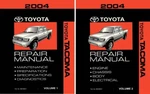 2004 Toyota Tacoma Shop Service Repair Manual Book. Fixed Price $167.99.