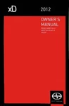 2012 Scion Xd Owner's Manual. Fixed Price $57.00.