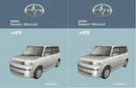 2005 Scion Xb Factory Shop Service Manual. Fixed Price $186.00.