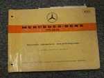 1976 1983 1984 1985 Mercedes Benz OM616 2.4L Engine 240D Parts Catalog Manual. Fixed Price $76.68.