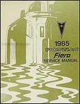 1985 Pontiac Fiero Shop Manual New Service Repair Gt Original Oem Nos. Fixed Price $46.46.