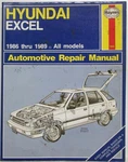 1986-1989 Hyundai Excel Haynes Automotive Repair Manual. Fixed Price $28.98.