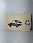 1983 Toyota 4WD Tercel Manual Four Wheel Drive Wagon Guide Faded. Fixed Price $19.99.