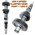 1984-95 Toyota W58 W59 Speed 2.4L 4WD Cluster Gear W56-8. Fixed Price $199.95.