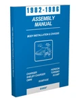 1982-1986 Plymouth Body Chassis Assembly Manual Horizon Turismo 1983 Scamp Book. Fixed Price $34.00.