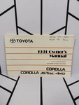 1991 Toyota Corolla All-trac 4WD Owners Manual Factory Oem Original Awd Guide. Fixed Price $26.66.