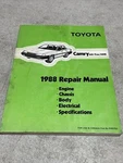 1988 Toyota Camry All-track / 4WD Oem Factory Service Manual Supplement. Fixed Price $53.27.