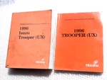 1996 Isuzu Trooper Ux Workshop Service Repair Manual Set. Fixed Price $112.00.