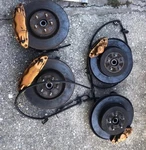Jdm Subaru Wrx Sti 5X100 Spindles Hub Knuckles Front Gdb. Fixed Price $2500.00.