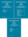 1989 Ford F150-350, Bronco, E150-350, F-super Duty Shop Manual Set Vol A, B,. Fixed Price $142.09.