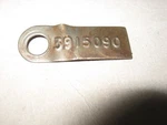1968 Corvette 327 L79 M21 Muncie Tag 3915090. Fixed Price $95.00.