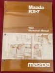 Oem 1982 Mazda RX-7 Workshop Manual Repair Book Toyo Kogyo Print. Fixed Price $35.00.