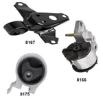 Engine & Auto Transmission Mount Set 3 Pcs Fits 99-95 Toyota Tercel 1.5L Speed. Fixed Price $86.99.