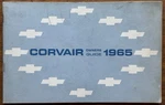 1965 Chevrolet Corvair Original Owners Manual #3859590 Monza Corsa Oem. Fixed Price $15.95.