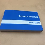 2024 Honda Accord Owner Manual Lx, Ex, Ex-l, Sport-l Free Shipping. Fixed Price $36.00.
