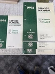 1998 Chevrolet Camaro Firebird Service Manuals - Gm Original Complete 4 Volumes. Fixed Price $42.50.