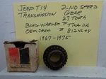 Jeep 3 Speed T14 Transmission N/d (second) Gear 27 Tooth 1967-75. Fixed Price $78.50.