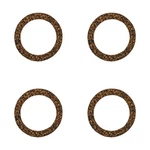 Set Of (4) Cork Sediment Bowl Gasket NAA9160 Fits Ford Jubilee Avery 112884. Fixed Price $13.99.