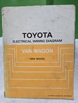 Toyota Van Wagon 1984 Electrical Wiring Diagram Manual. Fixed Price $49.00.