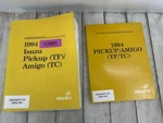 1994 Isuzu Pickup Amigo Tf Tc Electrical Troubleshooting & Workshop Manual. Fixed Price $100.00.